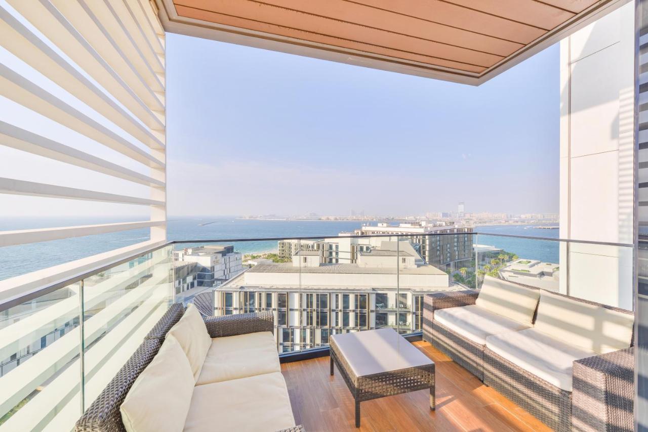 Posh 2 Bedroom Oceanfront Apt In The Heart Of Bluewaters Island Dubai Buitenkant foto